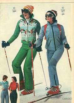 Apres Ski Fashion, Vintage Sports Clothing, Colleen Corby, Ski Brands