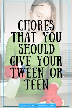 Chores For Kids By Age, Uppfostra Barn, Decluttering Challenge, Age Appropriate Chores, Parenting Preteens, Smart Parenting