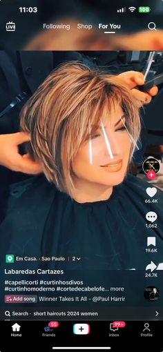 Concave Bob With Fringe, Short Layer Bob Haircut, Bob With Bangs Hairstyles, Short Stacked Hair, Choppy Bob Hairstyles For Fine Hair, Short Layered Bob Haircuts, Funky Short Hair, Stacked Hair, Chic Short Hair