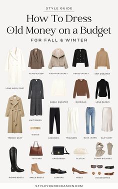 How To Dress 'Old Money' On A Budget: Fall & Winter [2024] Luxurious Looking Outfits, Minimal Elegant Outfit, Quiet Luxury Aesthetic Outfits Fall, Fall Old Money Aesthetic, Quiet Luxury Fashion On A Budget, Fall Outfits Old Money Aesthetic, Quiet Luxury Fall Outfit, Old Money Outfit Women Autumn