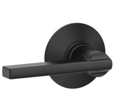 a black toilet roll holder on a white background