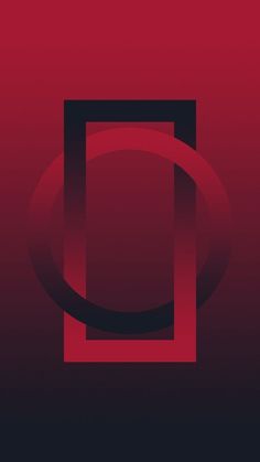 a red and black background with the letter d