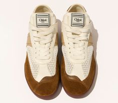 Chloe Women's Chloe Kick Sneaker | Chloé CA official site Chloe Sneakers, Sneaker For Women, Boxing Shoes, Ballet Slippers, Blouse Pants, Shoes Collection, Luxury Shopping, Footwear Design Women, Ballerina Flats