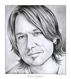 Keith Urban by Greg Joens | ArtWanted.com