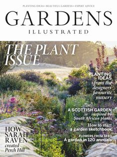 Widely regarded as the Vogue of the gardening press, Gardens Illustrated aims to inspire you with an eclectic and international editorial mix of remarkable places, plants and people. With superb photography, authoritative journalism and exceptional design, this award-winning magazine is a style bible for garden designers, garden lovers and enthusiasts alike. Moorish Design, Garden Magazine, African Plants, Backyard Inspo, Plant Illustration, Garden Inspired