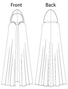 the front and back views of a dress with pleating on the bottom, as well as