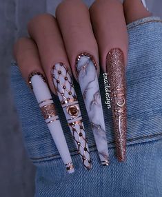 Xxl Tapered Square Nails, Stunning Nails, Tapered Square, Nail Design Inspiration