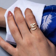 Adjustable Arabic Letter Ring - Brass with Gold or Silver Plating For Men and Women. 100% brand new and high quality. Ha Letter (ح) Equivalent (Ḥā'). * Adjustable in size, you can adjust the length according to your finger size. * Perfect gift for parents, girlfriends, boyfriends, wives, husbands, sisters, cousins, friends and lovers. * Occasions: Anniversary, engagement, gift, party, wedding, birthday, school. * Material: High-Grade Yellow Brass * Finish: Gold or Silver Plated The Ring is perfe School Material, Arabic Jewelry, School Materials, Gift For Parents, Letter Ring, Parent Gifts, Brass Finish, Rings Statement, Fun Games