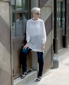 How To Have Style, Icon White, Older Women Fashion