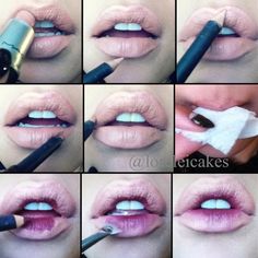 Interesting..... Lora Arellano, Honey Love, Horror Makeup, Zombie Makeup, Ombre Lips, Fan Brush, Fx Makeup, Goth Makeup, Small Fan