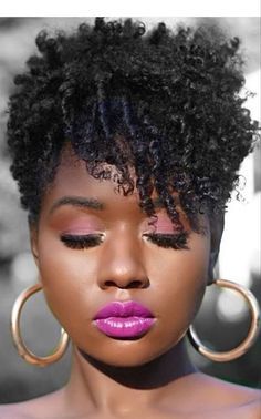 Medium Pixie Haircut Curly Hair, Short Coils On Natural Hair, Tapered Natural Hair 4c Haircuts, Tapered Natural Hairstyles, Big Chop Curly Hair, Tapered Cut Natural Hair, Natural Tapered Cut, Short Natural Styles