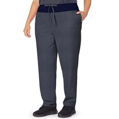 "Look and feel fantastic all day long with these women's Cuddl Duds scrubs pants. Look and feel fantastic all day long with these women's Cuddl Duds scrubs pants. 2 side seam pockets Stretch construction for ease of motion AgionÂ® anti-microbial technology to help combat odor-causing bacteria Loop for identification tagFIT & SIZING Functional drawstring Wide knit waistband for comfort with adjustable drawstring Straight leg Inseam: 30""FABRIC & CARE Polyester, rayon, spandex Machine wash Scrubs Pants, Cuddl Duds, Petite Shorts, Classic Pants, Scrub Pants, Bottom Clothes, Heather Gray, Bottoms Pants, Fabric Care