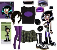 Dany Phantom, Sam Manson, Cosplay Cartoon, Jumper Outfit, Casual Cosplay, Danny Phantom, Cosplay Diy, Birthday Woman, Cosplay Ideas