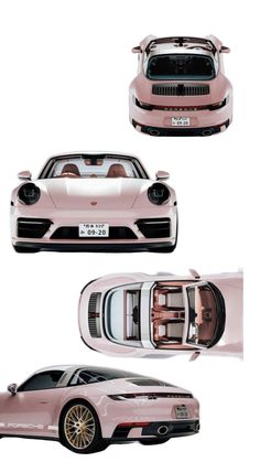 Pink Porsche, Snarky Humor, Pink Car, Pink Girly Things, Porsche Cars, Old People