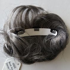 New Topper Hair Piece Extension Easy To Clip-On And Style Yourself Toupee. For Thinning Hair And Hair Loss. Use It On Top Of Your Head , On The Back , On The Sides Or As Light Hair Bangs. Material: High Quality Fiber Hair Clips : 3 Style : Straight Color: Charcoal Grey Important!!! Color May Be Slightly Different From Actual Product, Due To Color Setting On Your Device. Need More Information Send Me A Message All Sales Are Final No Refunds No Exchanges Due To Hygiene Concerns, Thanks Human Hair Toppers For Thinning Hair, Hair Toppers Before And After, Hair Toppers For Thinning Hair, Grey Hair Topper, Grey Hair Pieces, Curly Hair Pieces, Clip In Ponytail Extensions, Clip In Hair Pieces, Grey Curly Hair