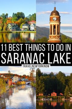 11 Best Things to do in Saranac Lake, NY Ny Travel Guide, Carribean Travel, North America Travel Destinations, Ny Trip, New York Top, Travel Bucket List Usa