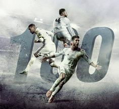 three soccer players are in the middle of an ad for nike's 2013 campaign