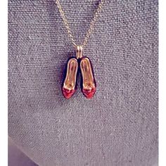 Pair Of Little Red Flats W Tiny Bows W Gold Sole On A Gold Chain. Excellent Condition Never Worn 9” Drop Of Chain And 1” Height Of Charm Kids Accessories Jewelry, Tiny Bow, Red Flats, Funky Jewelry, Shoe Charms, Red Shoes, Red Gold, Kids Accessories, Gold Chain