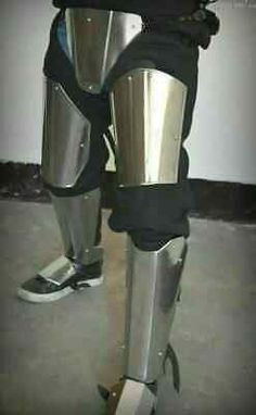 ad eBay - Mandalorian Inspired Leg Armor Greaves for SCA, LARP, Cosplay Halloween Costumes - Buy Now, click the link (eBay) Medieval Mandalorian, Shin Armor, Leg Armor, Cosplay Halloween Costumes, Batman Concept, Biker Wear, Shin Guard, Mandalorian Armor