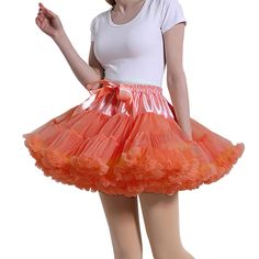 PRICES MAY VARY. SIZE£ºElastic waist stretches 20-43inches£¬Length is 16 inches. Puffy Tutu Skirt£ºTwo layers special pleated soft tulle+one Layer soft satin lining,The skirt have an adjustable waist.Satin ribbon bow at waist outside is just for decoration. Easy to Care£ºEasy Hand Wash or Machine Washable in Cold Water Occasion:Made of luxury lace satin and tulle just as the bloom fancy flowers. Each piece is carefully made by hand. Fit for wedding, ceremony, party or prom, Halloween, Cosplay, C Cocktail Birthday Party, Alice In Wonderland Outfit, Tulle Petticoat, Dance Skirts, Petticoat Skirt, Fancy Flowers, Tutu Skirts, Satin Ribbon Bow, Dance Skirt