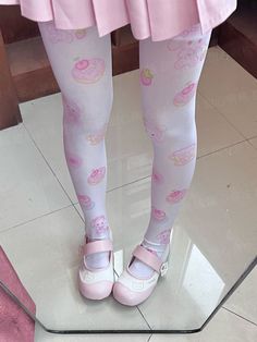 The price is for a pair of socks only, others are not included. White Casual Hosiery For Summer, White Casual Summer Hosiery, Trendy White Hosiery For Summer, Sweet White Summer Socks, Cute Pink Hosiery For Spring, Cute Spring Hosiery, Cute White Stretch Hosiery, Cute Stretch White Hosiery, Cross Patch