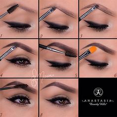 How to get the perfect eyebrows (beginner's guide to brows) Make Up Mata, Best Makeup Tutorials, Makijaż Smokey Eye