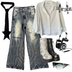 Casual Outfit Inspiration, Grunge Outfits, Look Cool