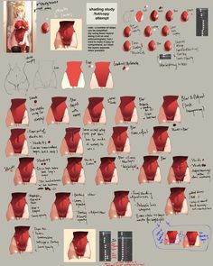 the instructions for how to make an origami woman's head with red hair