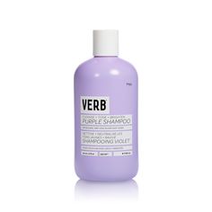 a pro-grade violet pigment-infused shampoo that neutralizes brassy hues and enhances cool tones in blonde, grey and silver hair. Grey And Silver Hair, Best Purple Shampoo, Purple Shampoo For Blondes, Blonde Silver, Shampoo For Gray Hair, Brassy Hair, Hair Quiz, Shampoo For Curly Hair, Toning Shampoo