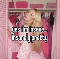 Y2k Barbie, Pretty Pink Princess, Barbie Core, Pretty When You Cry, Im Just A Girl, Pink Girly Things, Love Myself, Girly Quotes, Self Love Affirmations