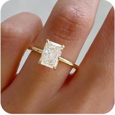 Brand New. This Ring Features An Exquisite Cubic Zirconia Stone Set In 14k Gold Plated, Offering A Luxurious And Glamorous Shine Designed To Add A Touch Of Elegance To Any Outfit. Whether You're Ready To Say "I Do" Or Simply Want To Make A Statement, This Engagement Ring Is The Ideal Choice. Use Code Tinamarie2127 For $10 Off Your First Order When You Create An Account. Check Out My Other Listings For: Fall Winter Summer Spring Boho Hippie Beachy Western Vacation Cruise Vintage Holiday Christmas Rectangle Engagement Ring, Western Vacation, Engament Rings, Square Engagement Rings