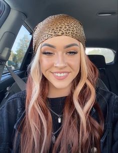 Fun Hair Colors For Tan Skin, Cowgirl Copper With Blonde Money Piece, Red Hair With Blonde Money Pieces, Red And Blonde Money Piece, Burgundy Hair Blonde Money Piece, Bold Money Piece Hair Red, Red With Blonde Hair, Red Hair With Blonde Front Pieces, Dark Red Hair With Blonde Money Piece