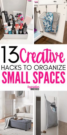 small space organization ideas that are easy and cheap