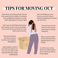 Moving Out Tips, Tips For Moving Out, Adulting Tips, First Apartment Tips, First Apartment Essentials, Tips For Moving, First Apartment Checklist, Money Saving Methods, Money Management Advice