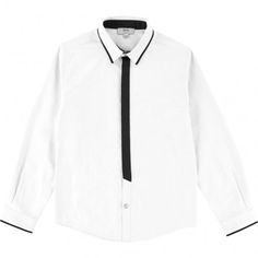 HUGO BOSS - WHITE DRESS SHIRTS (4-16) | Zero 20 Kids White Dress Shirts, Kids Formal Wear, Kids Formal, White Shirt Dress