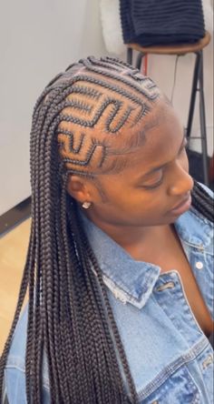 Straight Hairstyles Braids Half Up, Fulani Braids With Heart Design, Regular Fulani Braids, Doing My Own Fulani Braids, Creative Fulani Braids, Fulani Braids Claw Clip, Cornrows Braids For Black Women