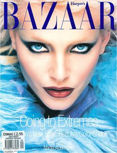 Nadja Auermann Kevyn Aucoin Making Faces, Lara Stone, Makeup Icons, Making Faces, Black Makeup, Kevyn Aucoin