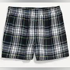 Old Navy Mens Xxxxl Flannel Pajama Shorts Boxers Green Tartan Plaid Blue Pjs Nwt Condition: Brand New With Tags Size: Xxxxl With 3.75" Inseam Description: Old Navy Men's Flannel Pajama Boxer Shorts- Green Tartan Plaid Size Xxxxl Elasticized Waistband And Single Button-Fly Closure 100% Cotton Flannel Machine Wash Cold. Tumble Dry Low Sits At Waist. Relaxed Fit Through Hip And Thigh All Products Are Stored In A Smoke-Free, Pet-Free Environment. Bundle Discounts Available Fast Shipping 5 Star Selle Mens Flannel Pajamas, Green Tartan, Comfortable Pajamas, Men Plus Size, Mens Flannel, Flannel Pajamas, Navy Green, Mens Pajamas, Pajama Shirt