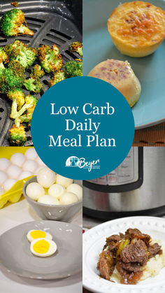 7 Day low carb meal plan keeps a daily food intake under 21 carbs and 2000 calories. It is a great combination of utilizing leftovers for second meals and adding some variety to your diet. #LowCarb #Keto #MealPlan #LowCarbMealPlan Low Carb Low Calorie Meal Plan, 7 Day Low Carb Meal Plan, 100 Carbs Per Day Meal Plan, Low Carb Daily Meal Plan, Carb Free Diet Plan 21 Days, 20 Carbs Per Day Meal Plan, Alli Diet Meal Plan, 1500 Calorie Meal Plan Simple Low Carb, Simple Low Carb Meal Plan