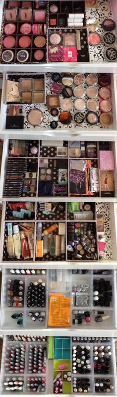 Makeup organization Storage Wars, Makeup Collection Storage, Makeup Drawer, Makeup Organization Vanity