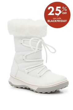 Kelly & Katie-Noelle Snow Boot - Kids' With the proper gear, your child can enjoy all the magic of the season! The Noelle snow boots from Kelly & Katie are designed with your kiddo's comfort in mind. The cozy faux fur lining will keep them warm as the temperature drops and the durable traction sole offers support on slippery sidewalks. Complete with a zipper closure that makes it easy for them to get out and enjoy the winter wonderland. Not sure which size to order? Click here to check out our Kids’ Measuring Guide! For more helpful tips and sizing FAQs, click here . Snow Boot, Ski Boots, Kids Boots, Waterproof Boots, Free Kids, Our Kids, Snow Boots, Helpful Tips, Winter Wonderland