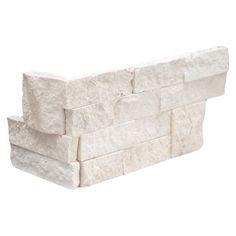 a white brick wall is shown against a white background