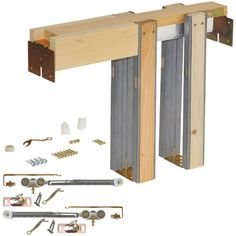 an assembly kit for sliding doors and hardware