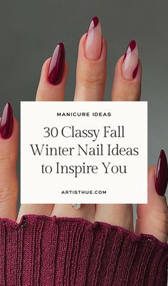 Discover the latest November fall nail trends for 2024! From chic and simple autumn nail designs to stylish brown and acrylic nails, find all the inspiration you need for beautiful fall nails. Explore moody maroons, muted mustards, earthy greens, warm neutrals, and metallic accents. Elevate your nail game this season. Fall nail ideas autumn short square. #fall #fallnail#fallnaildesignideas Fall Nail Designs Minimalist, November 2024 Nails Ideas, November Nails Trends, Bride Fall Nails, Transition Nails Fall To Winter, Fall Winter Transition Nails, Cool Girl Nails 2024, Fall November Nails 2024, Simple Fall Nails Short Acrylic