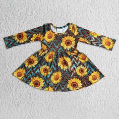 Fabric: Cotton & Spandex Delivery Time:7-10 days Feather:Eco-friendly,Anti-pilling,other Thanksgiving Clothes, Girls Long Sleeve Dresses, Sunflower Dress, Overall Outfit, Short Sleeve Romper, Twirl Dress, Swimsuit Dress, Sunflower Print, Long Sleeve Romper