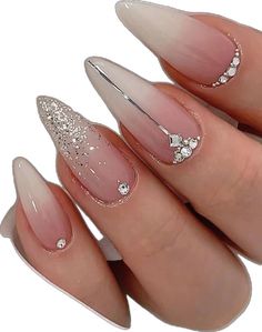 Fake Nails Long, Nagel Tips, Fake Nails With Glue, White Nail Designs, Nail Length, Birthday Nails, Bridal Nails, False Nail, Manicure E Pedicure