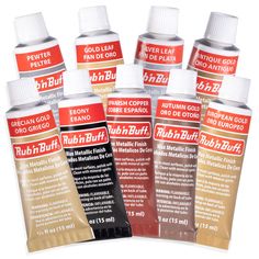 PRICES MAY VARY. A Little Goes a Long Way - Made from fine powders and carnauba wax, one versatile 15 ml tube can cover up to 20 sq feet. The wax buffs smoothly onto wood, metal, ceramic, glass and more Simple Application - Using a clean, dry finger or soft cloth and buffing motions, apply a small amount of Rub 'n Buff to your craft or renovation project to create subtle details or metallic finishes. Embellish craft projects, cosplay costumes or accessories, frames and antiques Adjustable Luster Bisque Ceramics, Rub And Buff, Rub N Buff, Ceramic Accessory, Gilding Wax, Dawn Dish Soap, Waxing Kit, Color Kit, Cosplay Props