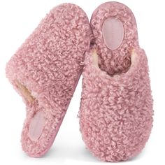 PRICES MAY VARY. CHIC & ELEGANT DESIGN: The incredibly fluffy curled hair adds a stylish touch to our slippers. The slip-on design increases ease of wearing.They are suitable for all seasons and go well with your various outfit styles COMFORTABLE MATERIALS: Soft curly faux wool upper with faux shearling lining, this slipper can keep your feet warm and comfortable. The lining material also has the effect of absorbing moisture, which makes your feet dry HIGH-DENSITY MEMORY FOAM: For all-day comfor Fluffy Curled Hair, Foam House, Funny Slippers, Memory Foam Sandals, Cute Cushions, Curled Hair, Outfit Styles, Wool Slippers, Gorgeous Leather