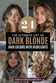 Brownish Hair With Blonde Highlights, Dark Blonde For Winter, Dark Blonde Color Melt, Blond To Brunette Transformation, Blonde To Bronze, Blonde Highlights In Light Brown Hair, Blonde With Brown Lowlights Caramel, Fall 2024 Hair Color Trends Blonde, Carmel Highlights Dirty Blonde Hair