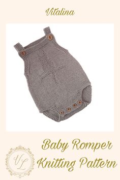 Baby Romper | Baby Romper Pattern | Summer Romper | Knit Baby Romper | Knit Romper | Romper Pattern | Cotton Romper | Toddler Romper | Summer Onesie | Classic Romper | Baby Romper Pattern PDF | Knit Baby Romper Pattern | DIY Pattern | Baby Playsuit | Newborn Clothes | Unisex Romper | Baby Sleeping Suit | Romper | Knitting Pattern | Knitting Pattern PDF | Baby Overall | Baby Outfit | Free Knitting Pattern | For Baby | Romper With Pattern | Knitting Pattern